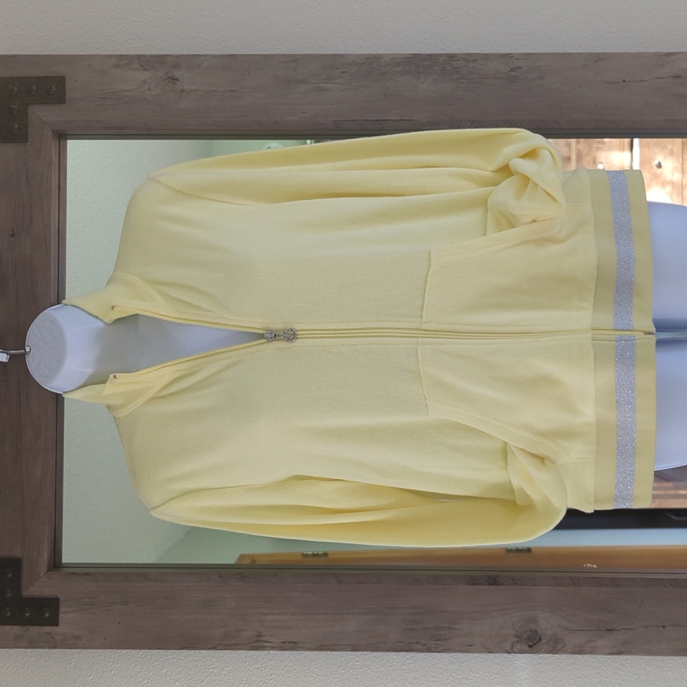 Juicy Couture Fairfax Mock Neck Jacket Size Large
